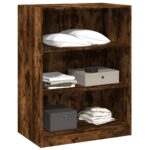 vidaXL Šatník dymový dub 77x48x102 cm kompozitné drevo – Obrázok 4