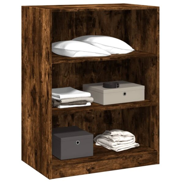 vidaXL Šatník dymový dub 77x48x102 cm kompozitné drevo – Obrázok 4