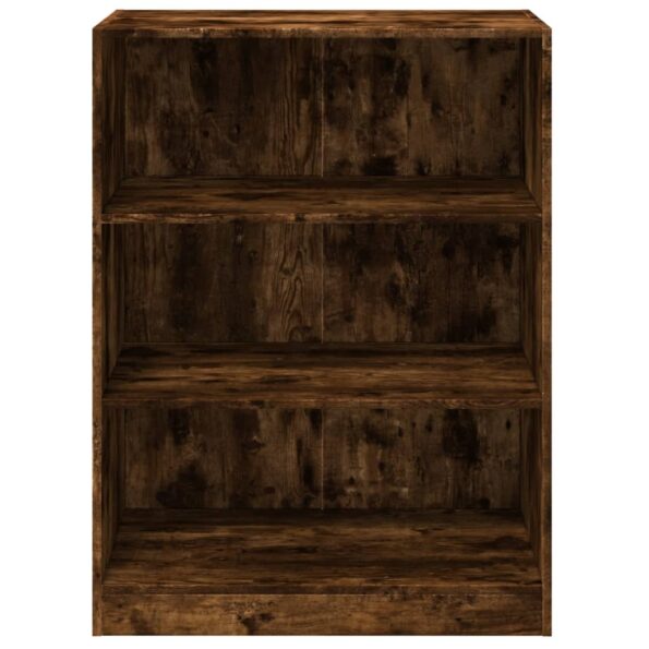 vidaXL Šatník dymový dub 77x48x102 cm kompozitné drevo – Obrázok 5