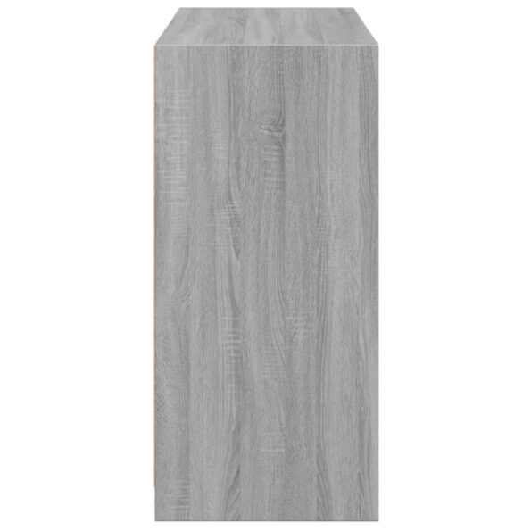 vidaXL Šatník sivý sonoma 77x48x102 cm kompozitné drevo – Obrázok 6
