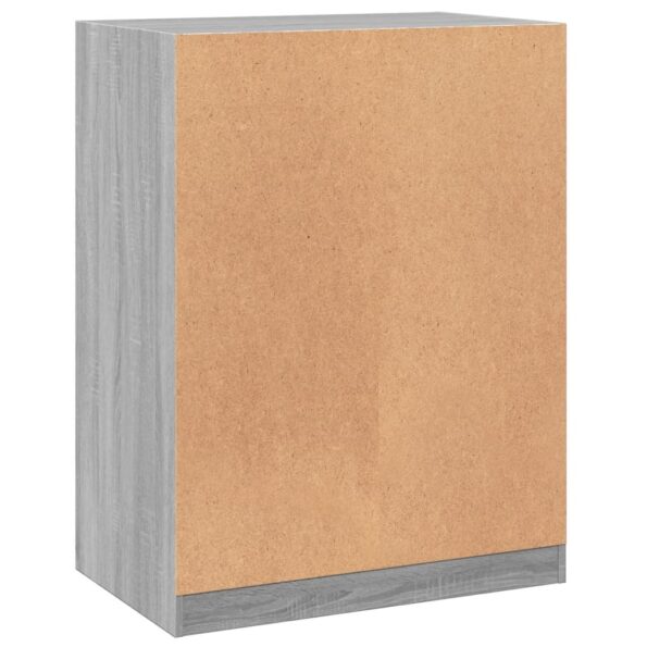 vidaXL Šatník sivý sonoma 77x48x102 cm kompozitné drevo – Obrázok 7