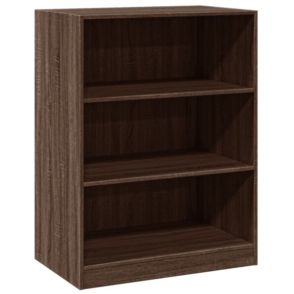 vidaXL Šatník hnedý dub 77x48x102 cm kompozitné drevo – Obrázok 2