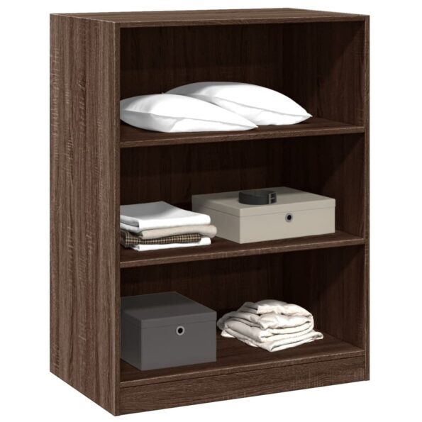 vidaXL Šatník hnedý dub 77x48x102 cm kompozitné drevo – Obrázok 4