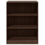 vidaXL Šatník hnedý dub 77x48x102 cm kompozitné drevo – Obrázok 5