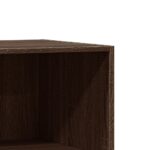 vidaXL Šatník hnedý dub 77x48x102 cm kompozitné drevo – Obrázok 8