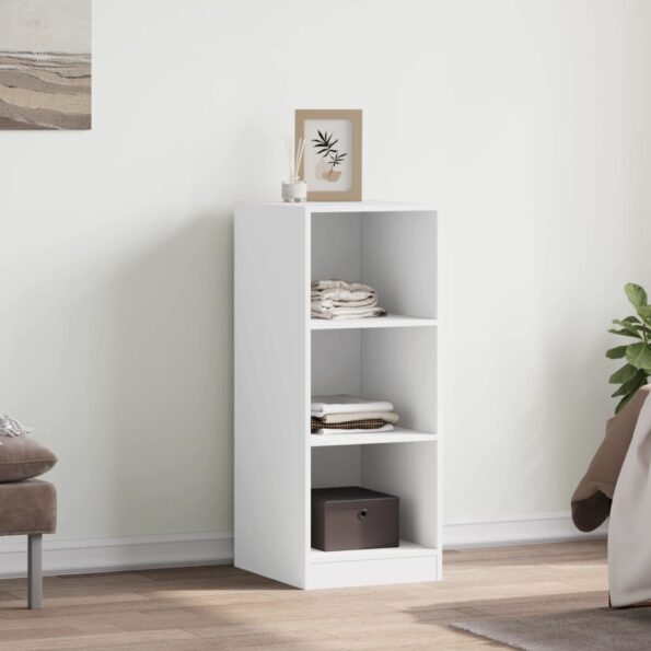 vidaXL Šatník biely 48x41x102 cm kompozitné drevo – Obrázok 3