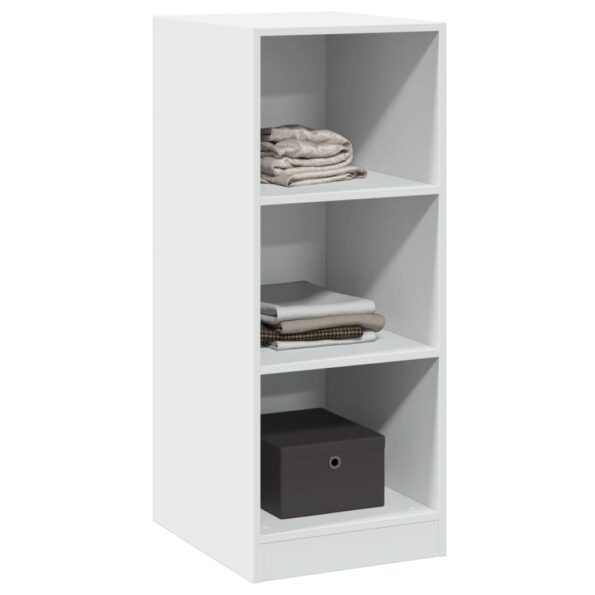 vidaXL Šatník biely 48x41x102 cm kompozitné drevo – Obrázok 4