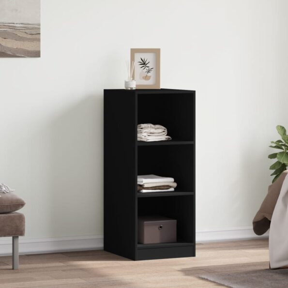 vidaXL Šatník čierny 48x41x102 cm kompozitné drevo – Obrázok 3