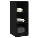 vidaXL Šatník čierny 48x41x102 cm kompozitné drevo – Obrázok 4