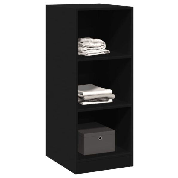 vidaXL Šatník čierny 48x41x102 cm kompozitné drevo – Obrázok 4