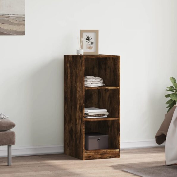 vidaXL Šatník dymový dub 48x41x102 cm kompozitné drevo – Obrázok 3