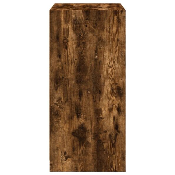 vidaXL Šatník dymový dub 48x41x102 cm kompozitné drevo – Obrázok 6