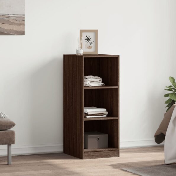 vidaXL Šatník hnedý dub 48x41x102 cm kompozitné drevo – Obrázok 3
