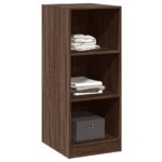 vidaXL Šatník hnedý dub 48x41x102 cm kompozitné drevo – Obrázok 4