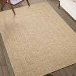 vidaXL Koberec ZIZUR 240x340 cm jutový vzhľad interiér a exteriér – Obrázok 3