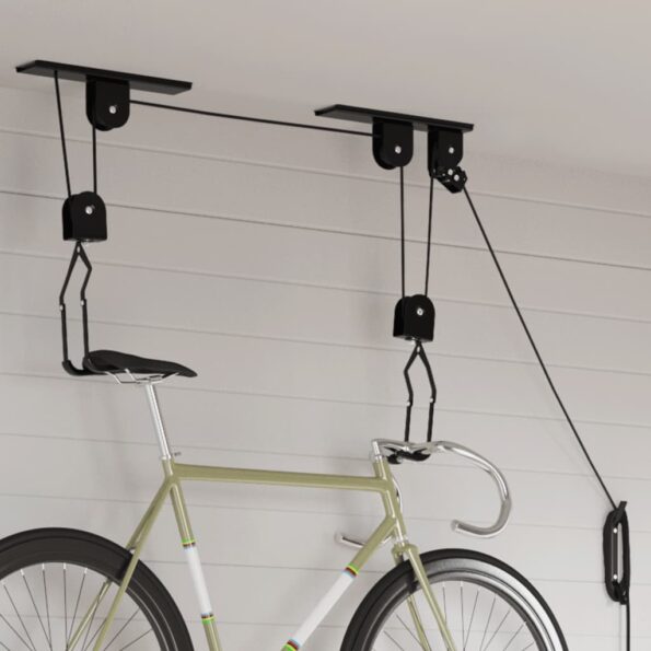 VXL8721012917842_m_en_hd_1.jpg vidaXL Zdviháky na bicykle so stropným držiakom 2 ks 20 kg – Obrázok 1