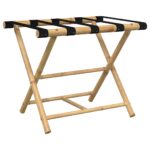 vidaXL Skladací stojan na batožinu 62x42x50,5 cm bambus – Obrázok 6