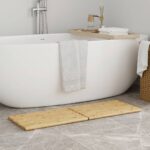 vidaXL Kúpeľňové rohože 2 ks 50x35 cm bambus – Obrázok 3