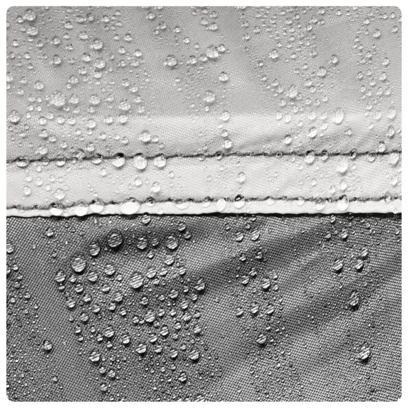 vidaXL Plážový stan pre 2 osoby sivý rýchloupínací vodoodolný – Obrázok 11