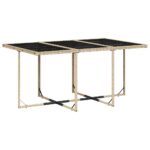 vidaXL 7-dielna záhradná jedálenská súprava a vankúše béžová polyratan – Obrázok 4