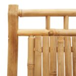 vidaXL Skladacie záhradné stoličky 4 ks 53x66x99 cm bambus – Obrázok 8