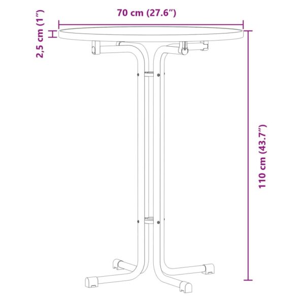VXL8721102612848_g_en_hd_7.jpg vidaXL Jedálenský stôl biely Ø70x110 cm kompozitné drevo a oceľ – Obrázok 9