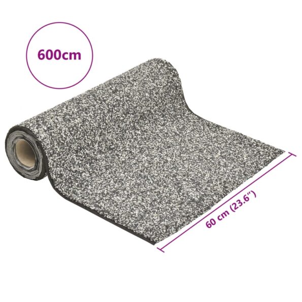 vidaXL Kamenná vložka sivá 600x60 cm – Obrázok 6