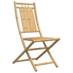 vidaXL Skladacie záhradné stoličky 2 ks 46x66x99 cm bambus – Obrázok 4