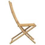 vidaXL Skladacie záhradné stoličky 2 ks 46x66x99 cm bambus – Obrázok 6
