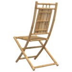 vidaXL Skladacie záhradné stoličky 2 ks 46x66x99 cm bambus – Obrázok 7
