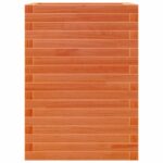 vidaXL Záhradný kvetináč voskovohnedý 50x50x68,5 cm masívna borovica – Obrázok 5