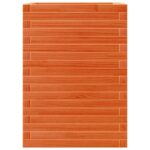 vidaXL Záhradný kvetináč voskovohnedý 50x50x68,5 cm masívna borovica – Obrázok 6