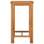 vidaXL 5-dielna záhradná barová súprava čierna polyratan masív. akácia – Obrázok 7