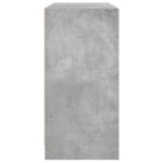 vidaXL Komoda betónovo sivá 102x37x75,5 cm kompozitné drevo – Obrázok 7