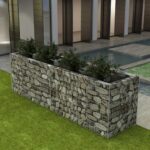 vidaXL Gabiónový vyvýšený záhon, oceľ 360x90x100 cm
