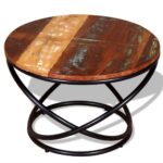 vidaXL Konferenčný stolík, recyklovaný masív 60x60x40 cm – Obrázok 3