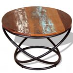 vidaXL Konferenčný stolík, recyklovaný masív 60x60x40 cm – Obrázok 4