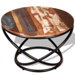 vidaXL Konferenčný stolík, recyklovaný masív 60x60x40 cm – Obrázok 6