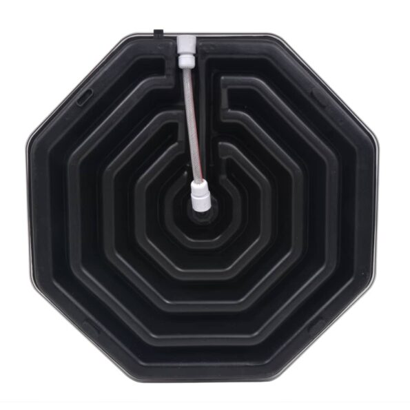 vidaXL Solárna sprcha, 20 l, hliník a HDPE – Obrázok 9