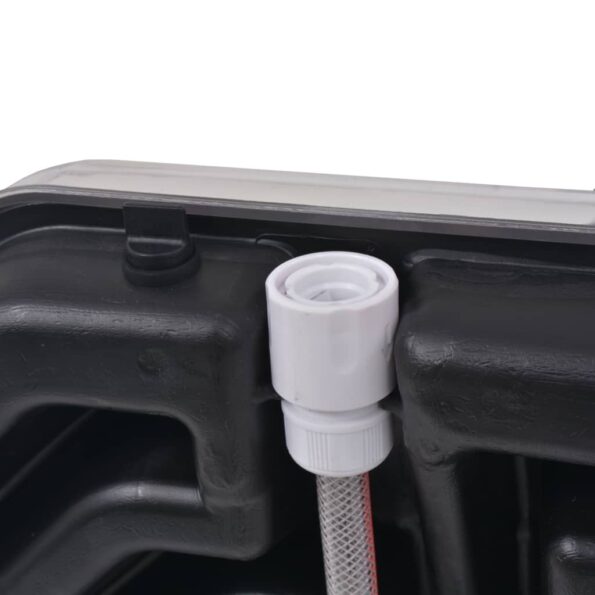 vidaXL Solárna sprcha, 20 l, hliník a HDPE – Obrázok 10