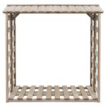 vidaXL Prístrešok na drevo 150x90x176 cm, impregnovaná borovica – Obrázok 2