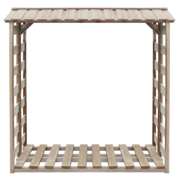 vidaXL Prístrešok na drevo 150x90x176 cm, impregnovaná borovica – Obrázok 2