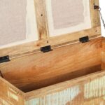 vidaXL Úložná lavička, recyklovaný masív 80x40x40 cm – Obrázok 3