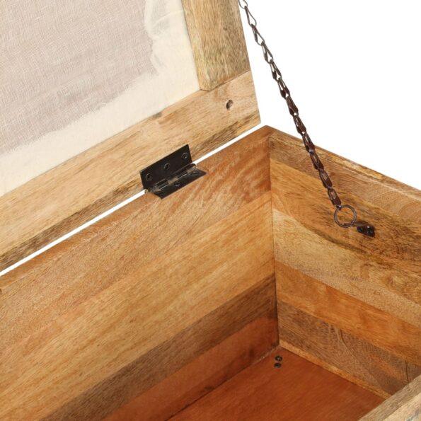 vidaXL Úložná lavička, recyklovaný masív 80x40x40 cm – Obrázok 6