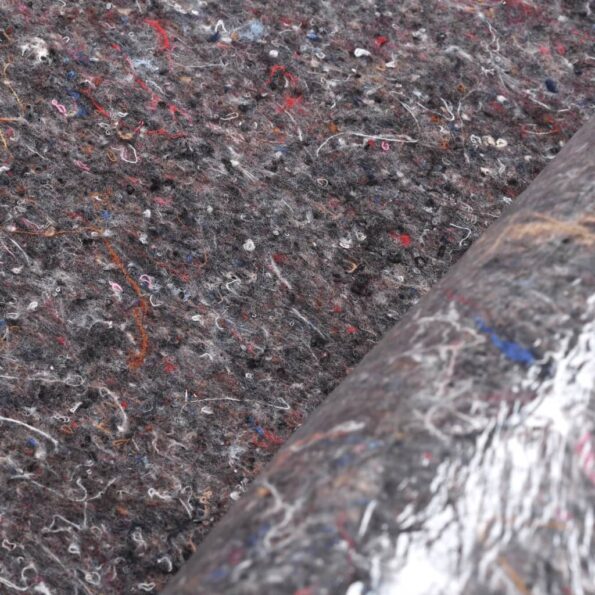 vidaXL Ochranný koberec z flícu, 50 m, 180 g/m², sivý – Obrázok 4