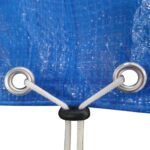 vidaXL Kryt na trampolínu 450-457 cm 90 g/m² – Obrázok 6