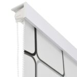vidaXL Sprchová roleta, 120x240 cm, štvorcový vzor – Obrázok 5