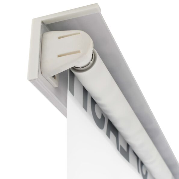 vidaXL Sprchová roleta, 160x240 cm, vzor slov – Obrázok 4