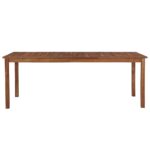 vidaXL Záhradný stôl 200x100x74 cm, akáciový masív – Obrázok 2