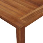 vidaXL Záhradný stôl 200x100x74 cm, akáciový masív – Obrázok 3
